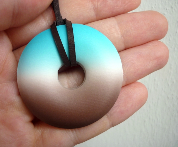 Náhrdelník - fimo donut