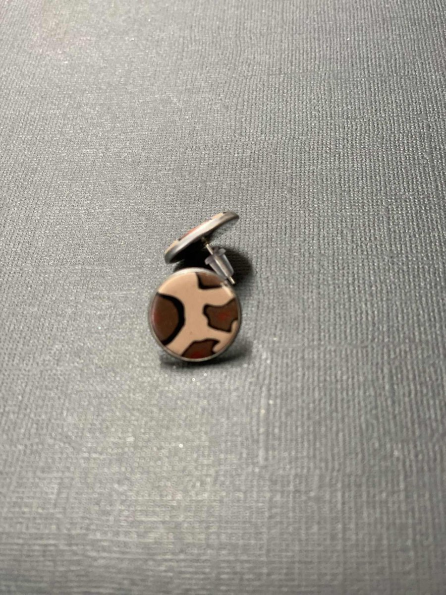 Náušnice puzetové-gepard