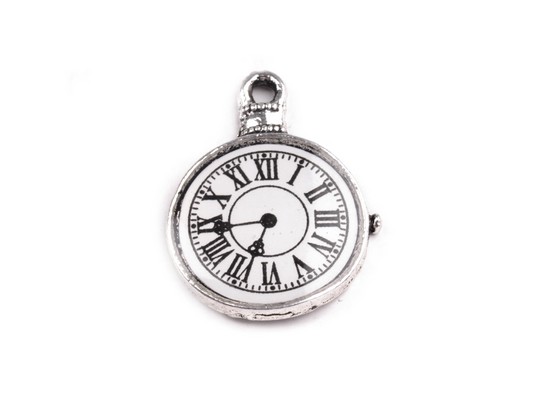 Přívěsek HODINY 18x23 mm