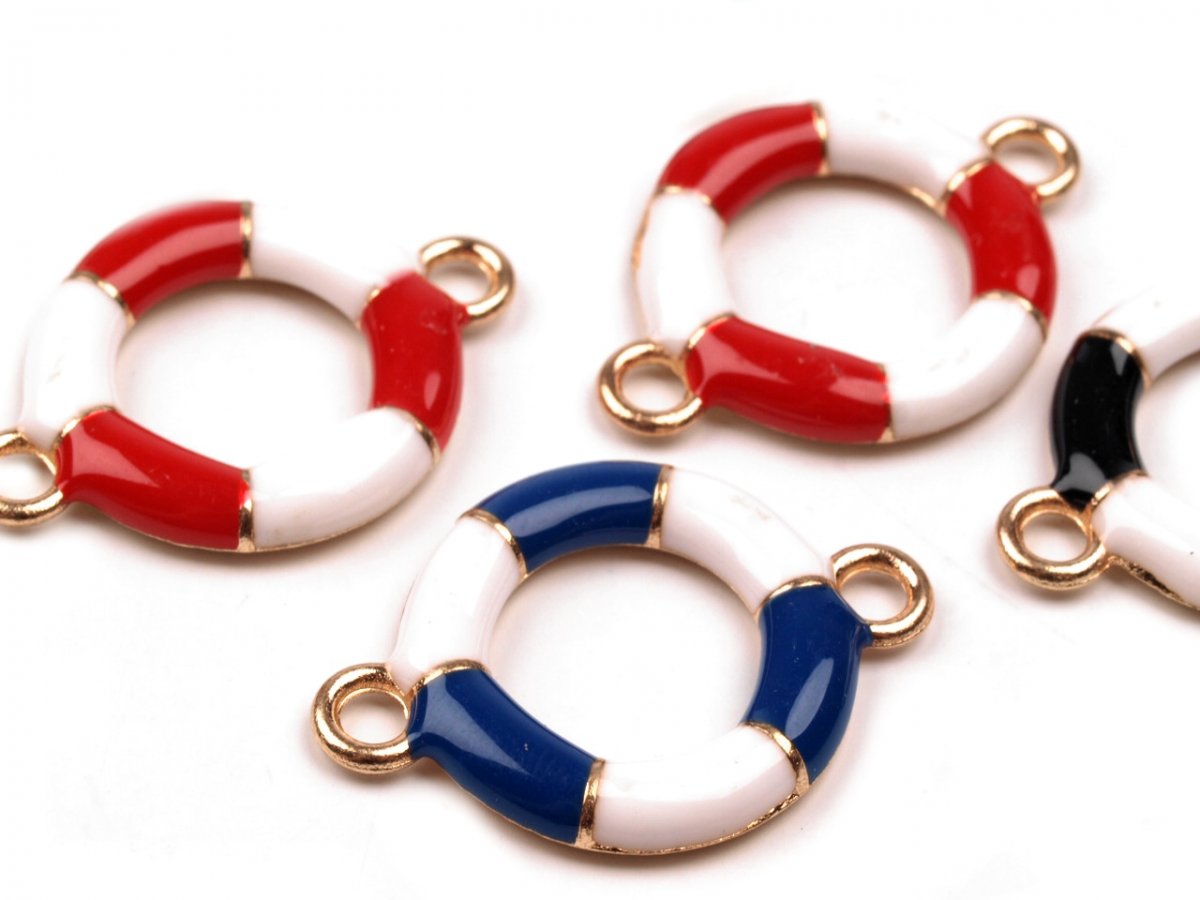 Záchranný kruh 20x28mm červená