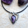 Flick heart náhrdelník
