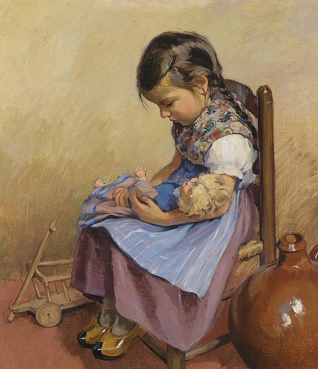 Bavlněná látka - panel R2411