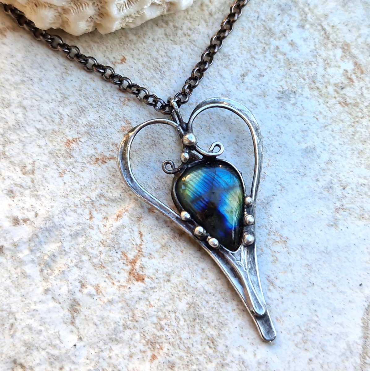 JAKE heart náhrdelník