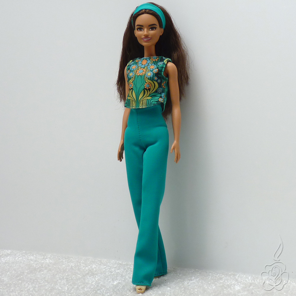 Kalhoty a top pro Barbie