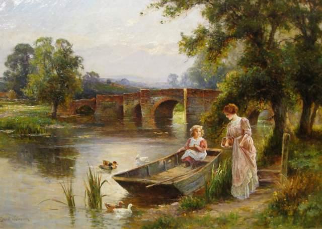 Bavlněná látka - panel R2579