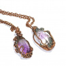 Natur Copper - Ametyst Krystal 