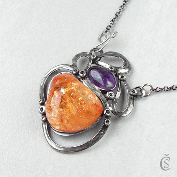 Pozitivní myšlení - Ametyst, Citrín