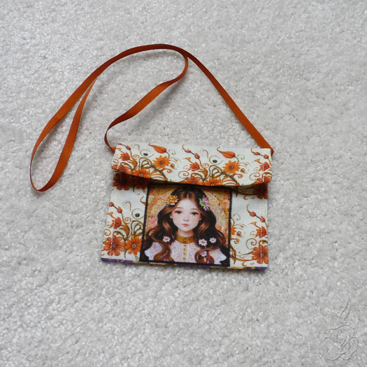 Dětská taštička na krk - holčička