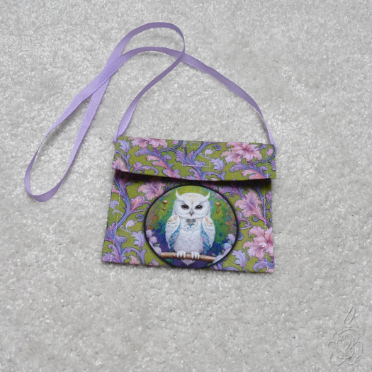 Dětská taštička na krk - sova