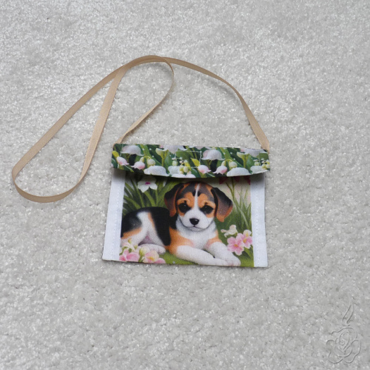 Dětská taštička na krk - pejsek