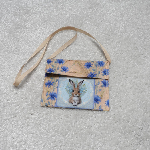 Dětská taštička na krk - zajíček