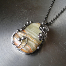 Náhrdelník Moya  (aragonit)