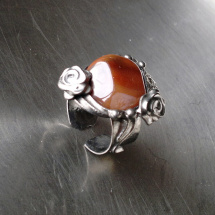 Prsten Angeline  (achát)