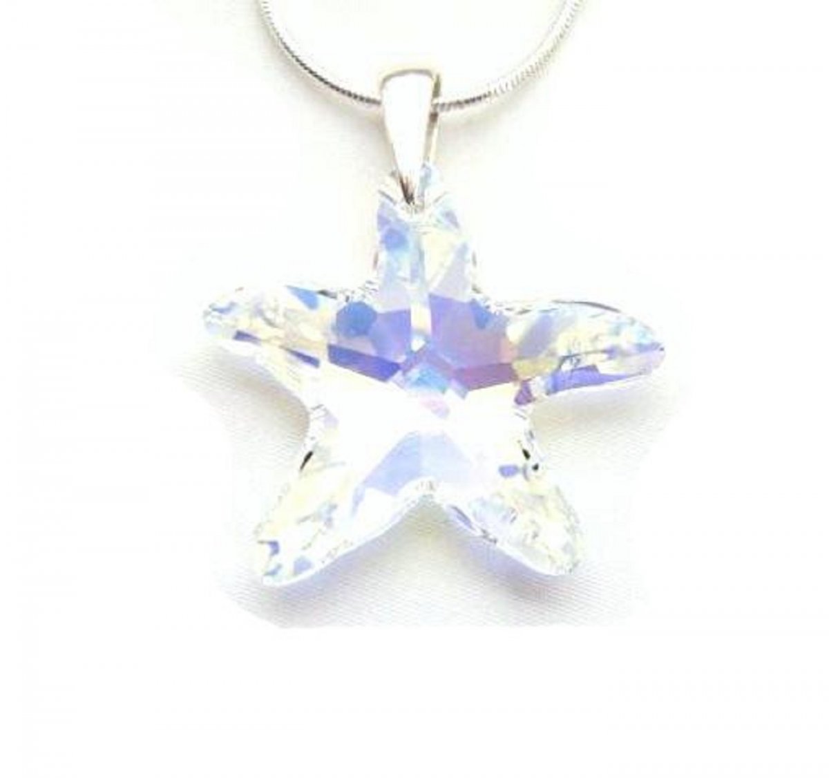 Hvězda Swarovski AB na řetízku