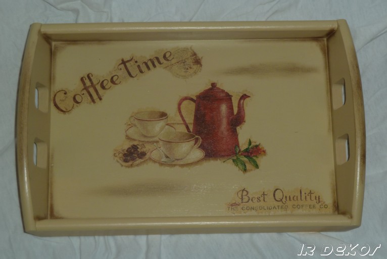 Podnos - COFFEE TIME