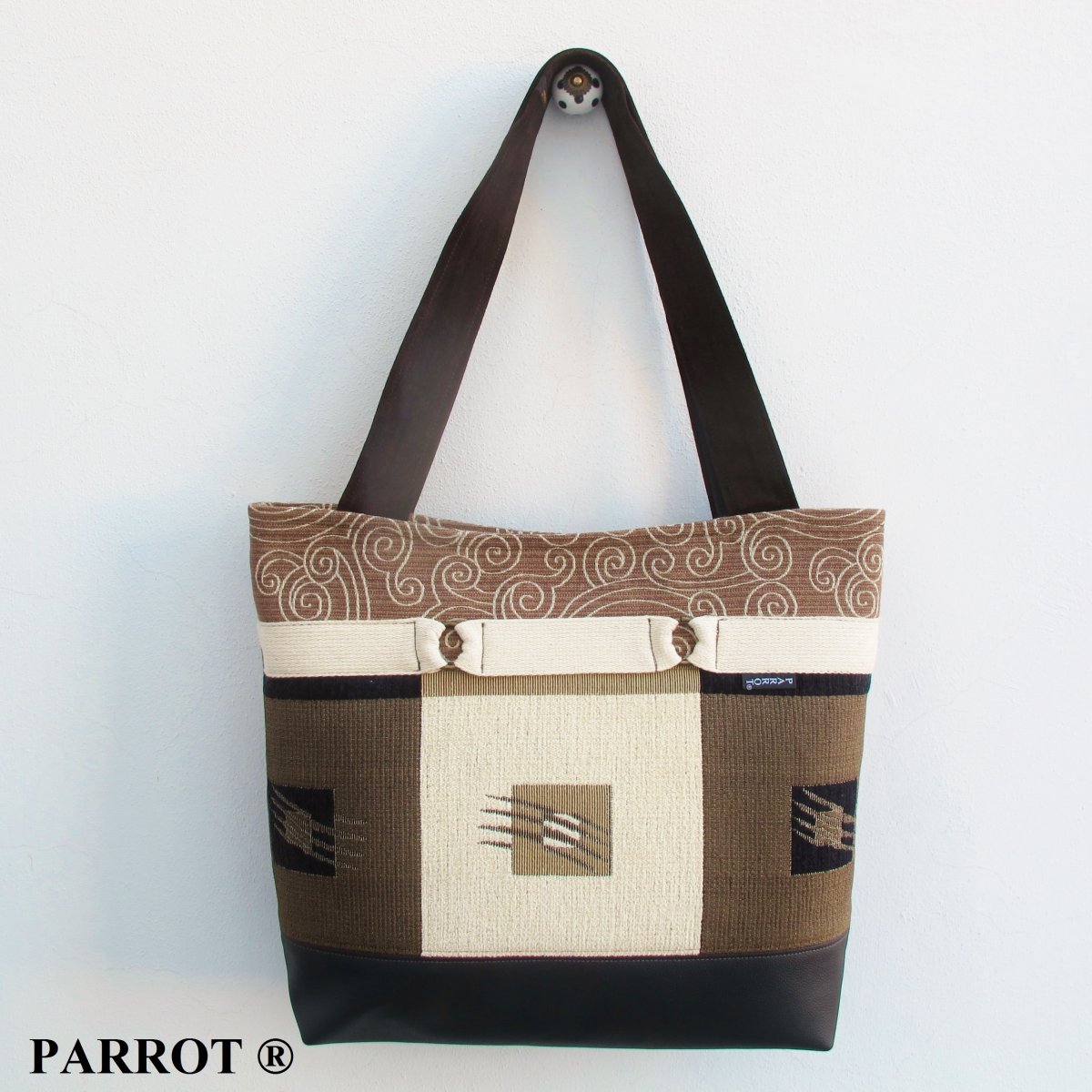 SQUARE BAG * BIG no 3 * PARROT®