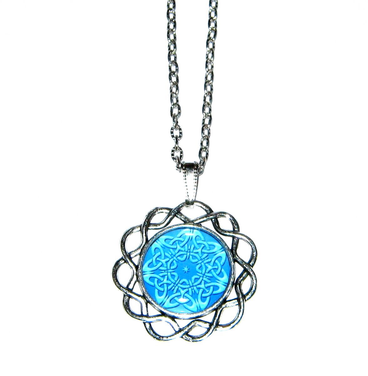 Přívěsek...Mandala , Sedm Keltských uzlů.