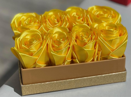 FLOWER BOX GOLD