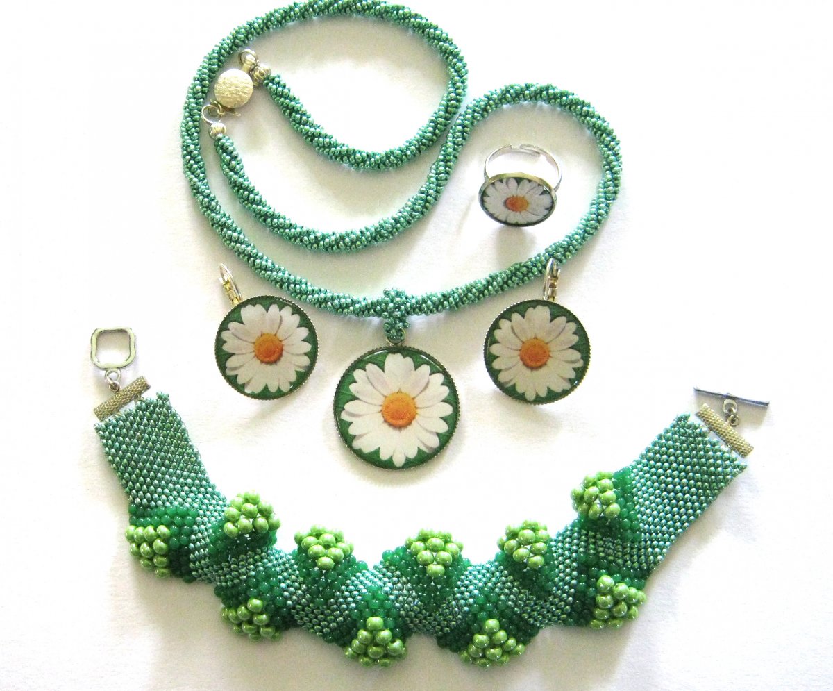 Kopretinová,rocailová,letní sada.