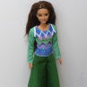 Vzorované tričko pro Barbie