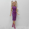 Leopardí šaty pro Barbie