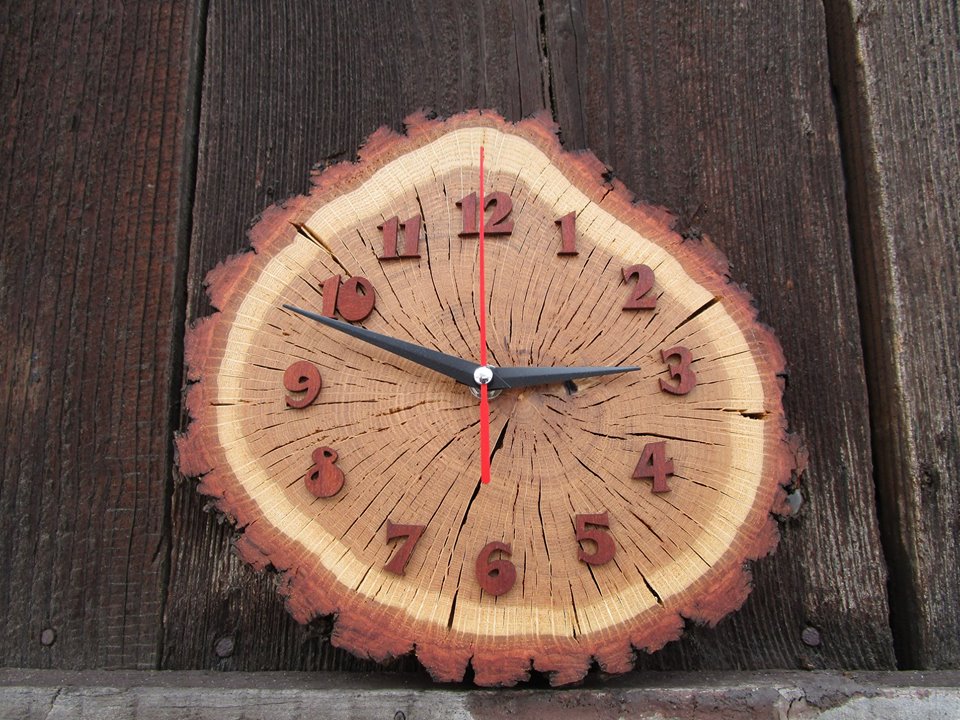 Dubové hodiny 01