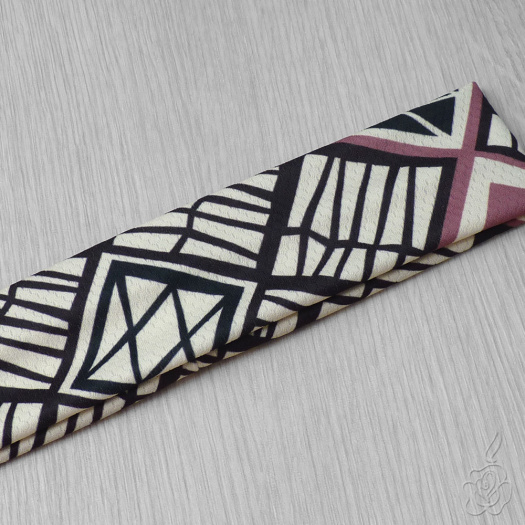 Látková čelenka - máslově žlutá