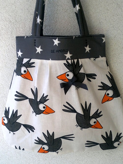 Havraní námluvy - kabelka 