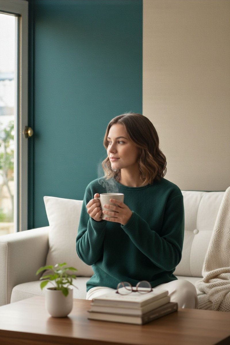 Dámská fleesová mikina - zelená.-S/M