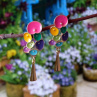 Náušnice - rozkvetlá zahrada