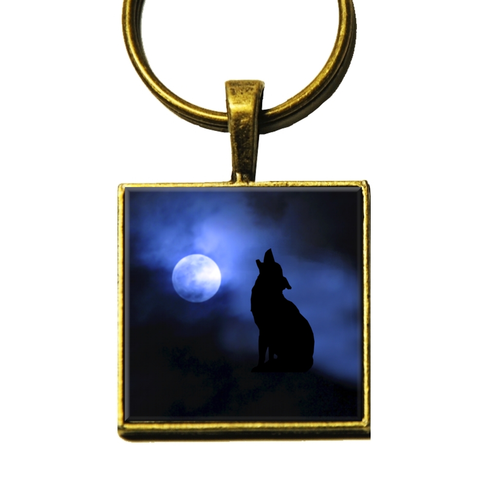 Přívěsek na klíče, kabelku ap. - Bílý Tesák