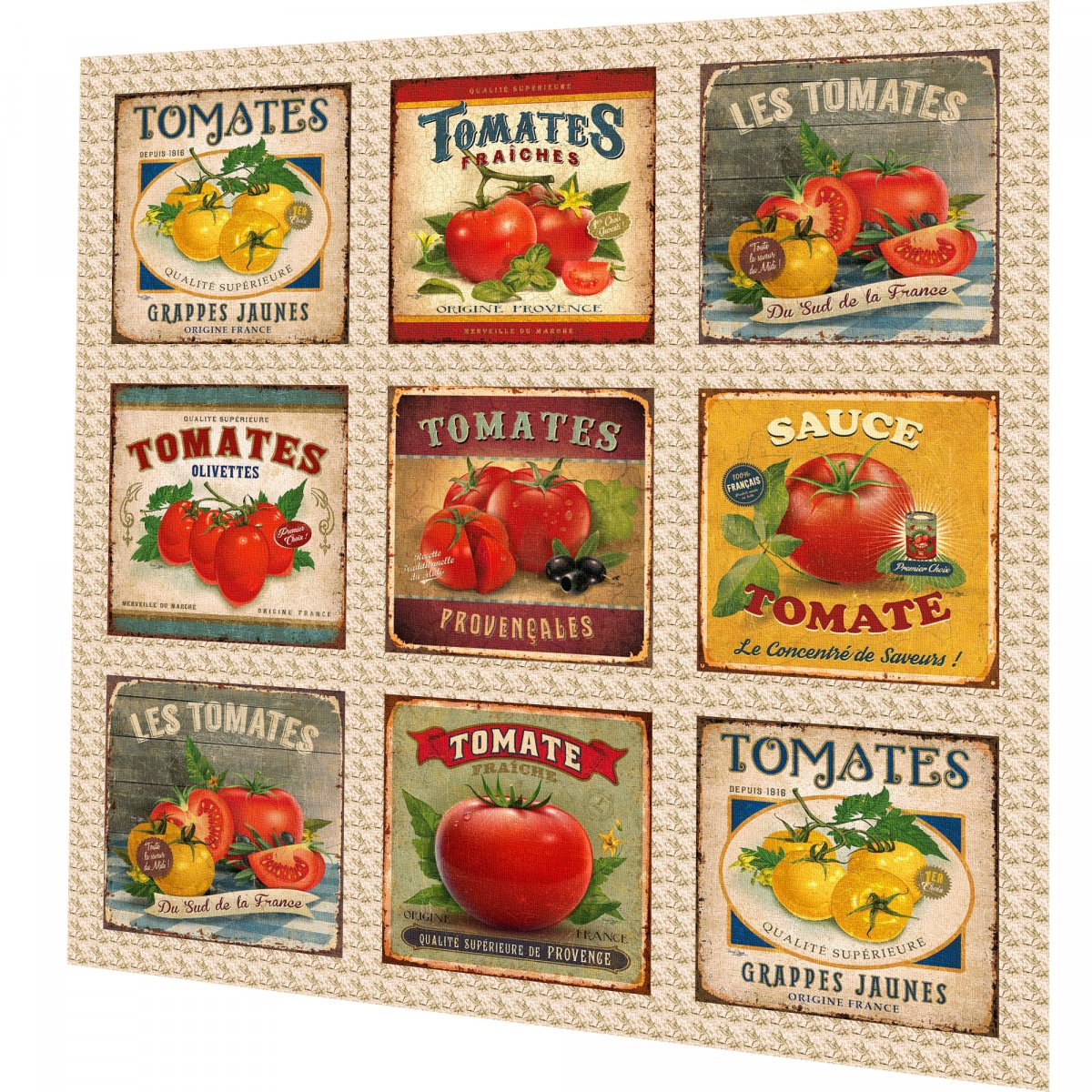 BAVLNĚNÝ PANEL - SADA 36 x 40 cm 2SGR47