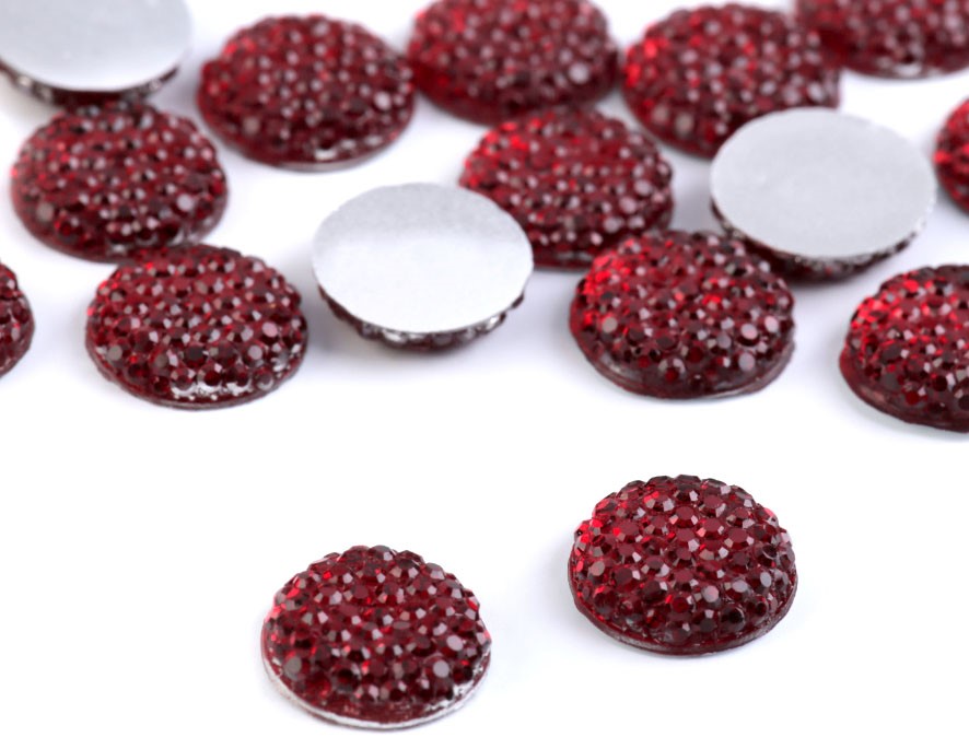 Broušené kamínky / kabošony - 4 kusy