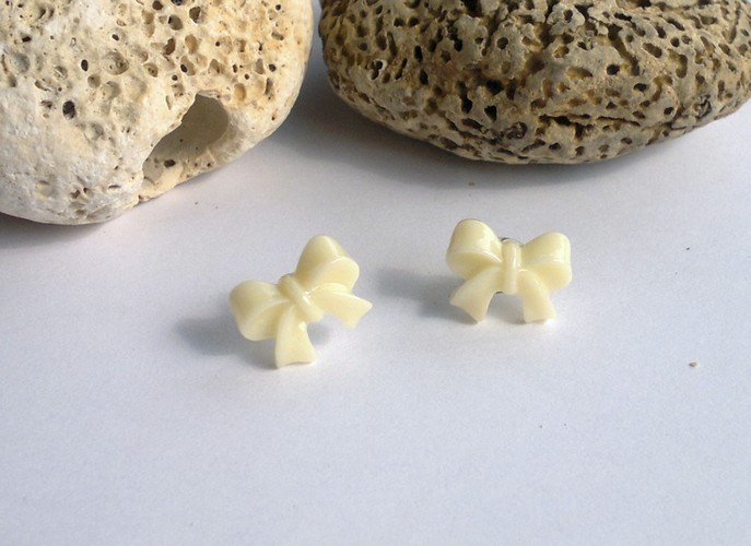 Mašličky do oušek - smetanové