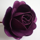 Růže dřevěná - fialová 1 ks