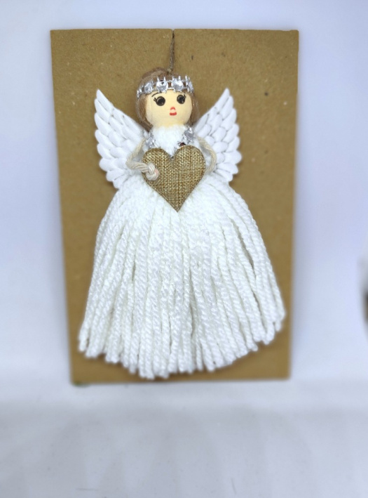 Anděl macramé, různé barvy