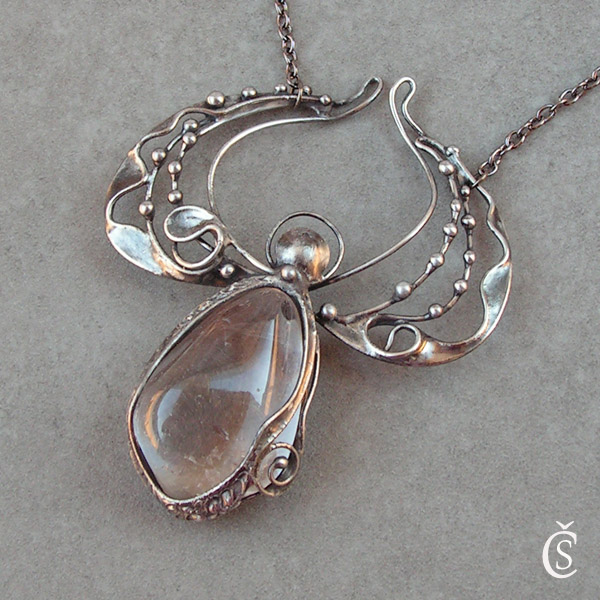 Andílek krajkový - Křišťál