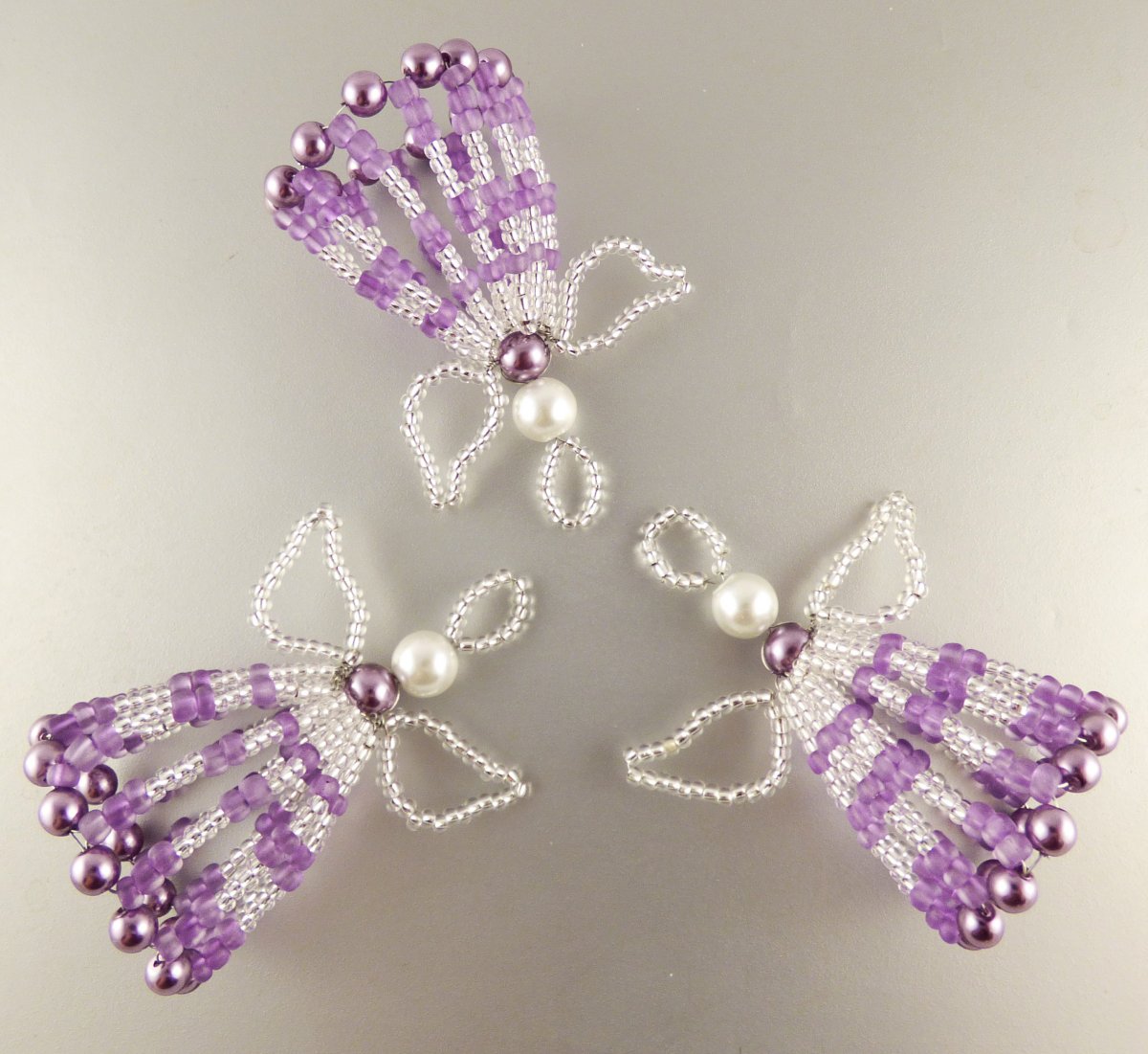 Korálkové ozdobičky - andílek 