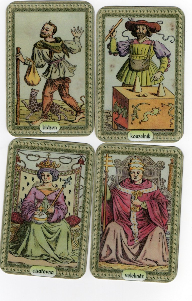 Tarot komplet , malá+ velká arkána