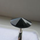 Rivolkový prsten Ag 925/1000 černý - 12 mm
