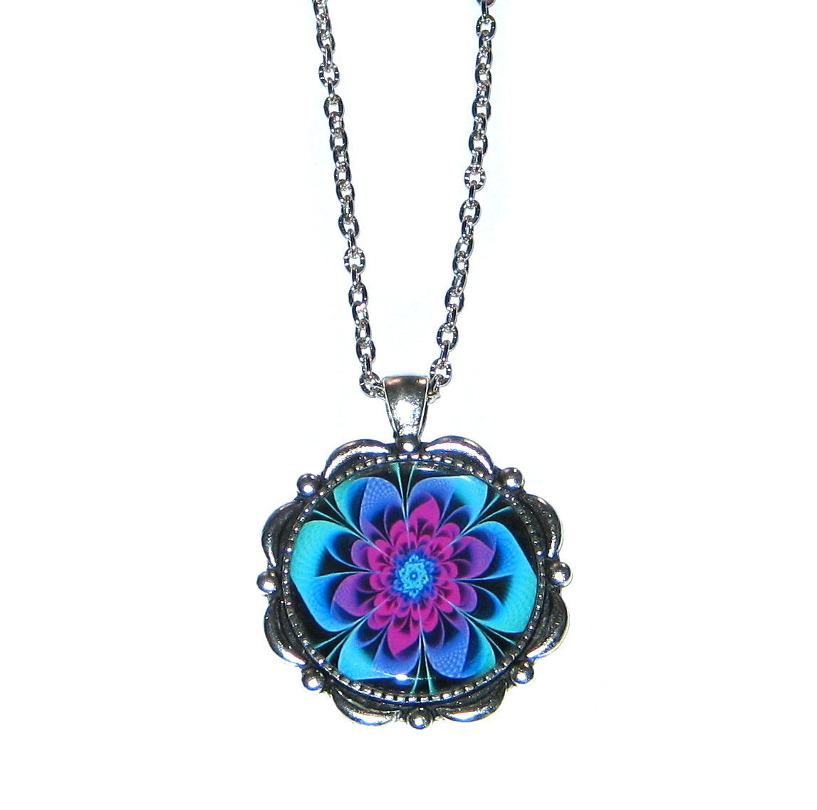 Přívěsek...Tyrkysový květ pro posílení energie.