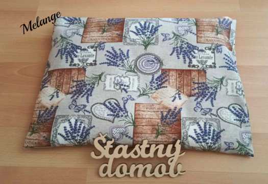 Levandulový super velký polštář-kilo slupek!