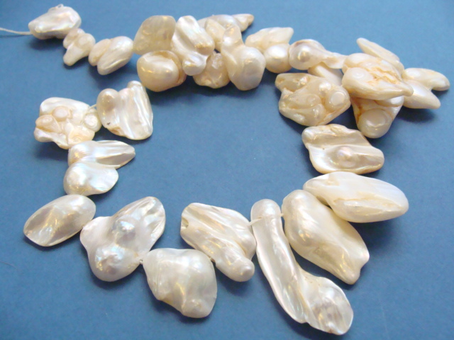 Barokní perly, 20 gramů ( cca 15 ks )