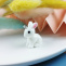Přívěsek - 3D králíček 24*13*18 mm