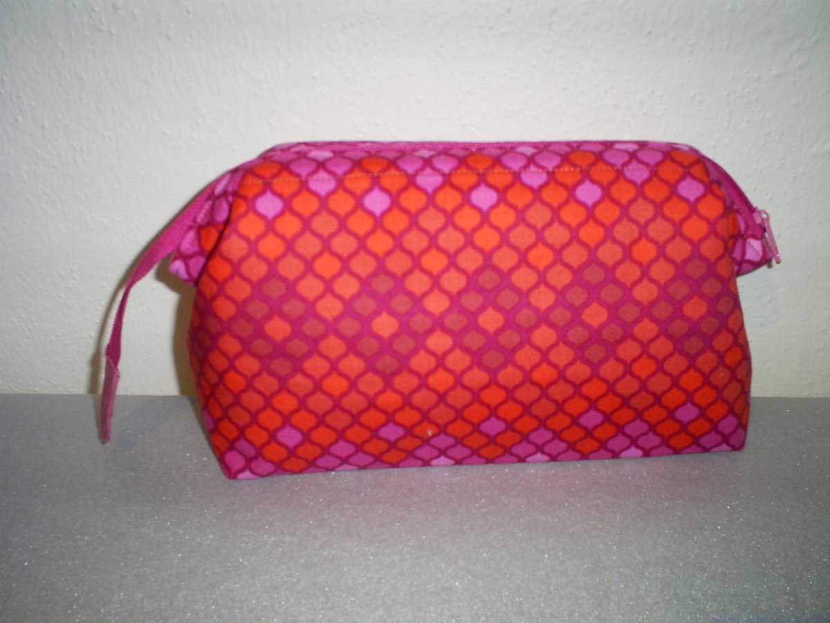 Rámečková taštička - růžová