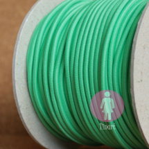 Pruženka/gumička: 2 metry x Ø 2 mm - Mentolová zelená