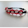 Náramek Shamballa s korálky