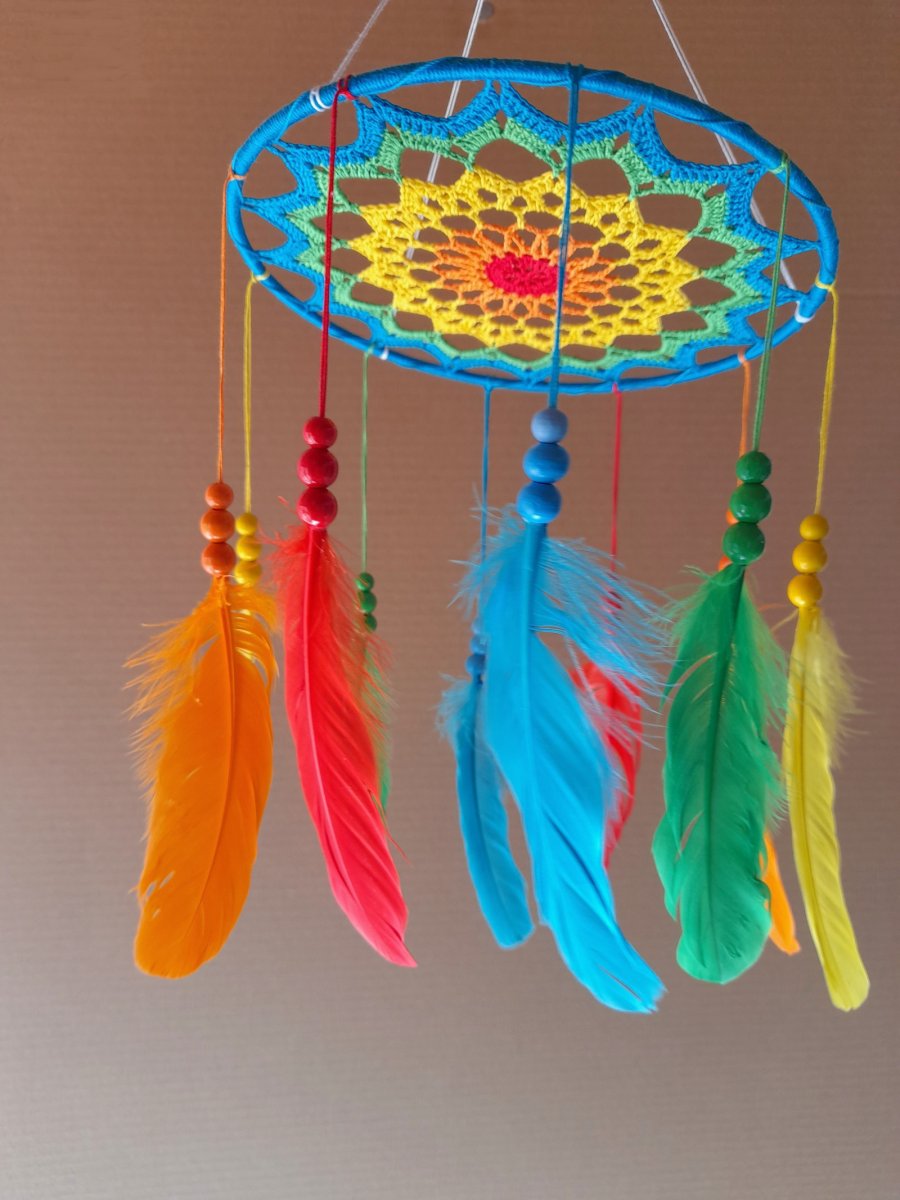 Lapač snů - barevný smíšek