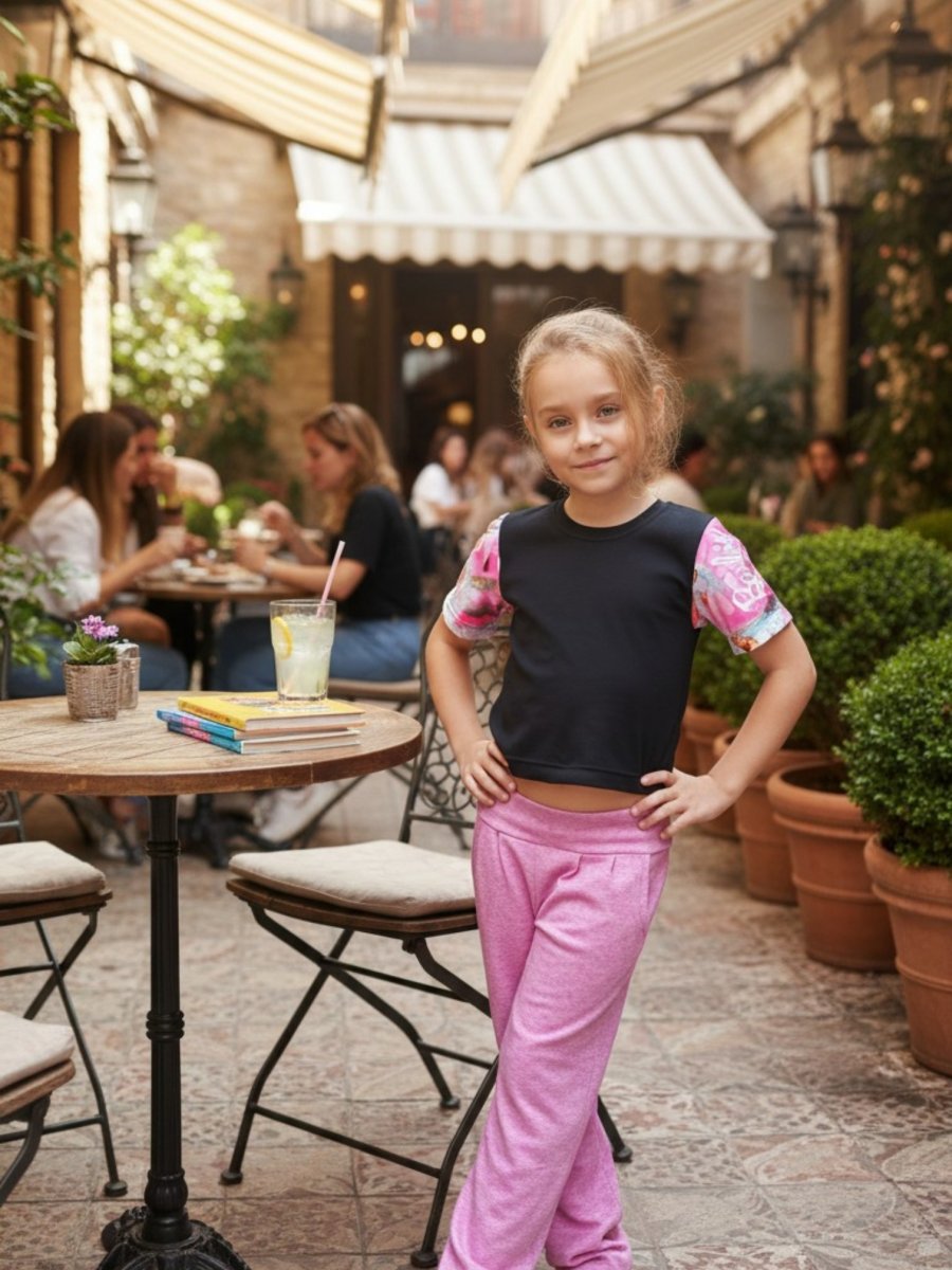 Dětské crop top Barbie 122