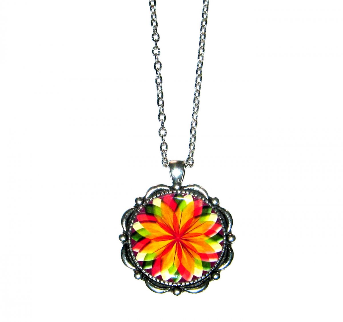 Přívěsek...Mandala veselí a chuti do života. 